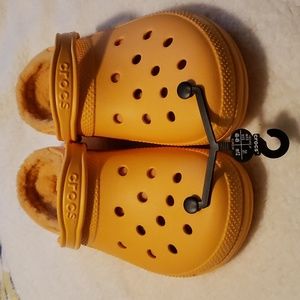 Crocs, Mens 13, yellow, NWOT